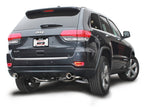 Borla 11-16 Jeep Grand Cherokee Limited/Laredo 5.7L 8cyl 4WD/RWD SS Catback Exhaust installed on black Jeep