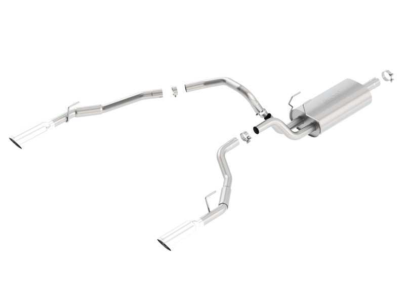 Borla Cat-Back Touring 09-15 Ram 1500 5.7L EC SB Truck Single Spilt Rear Exit Through Bumper exhaust system components