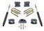MaxTrac 04-18 Nissan Titan 2WD 4in Rear Lift Kit suspension parts