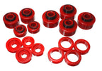 Energy Suspension 99-07 Ford F-250/F-350 SD 2/4WD Crew Cab Body Mount Set - Red offroad parts and suspension lift kits