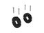 ICON 21-UP Ford Bronco Coilover Bump Stop Spacer Kit 7/8in Shaft 3/8in Tall with bolts for offroad performance upgrades.