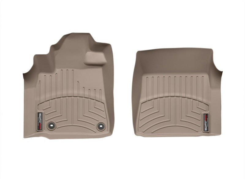 WeatherTech 12+ Toyota Tundra Front FloorLiner - Tan Secondary image