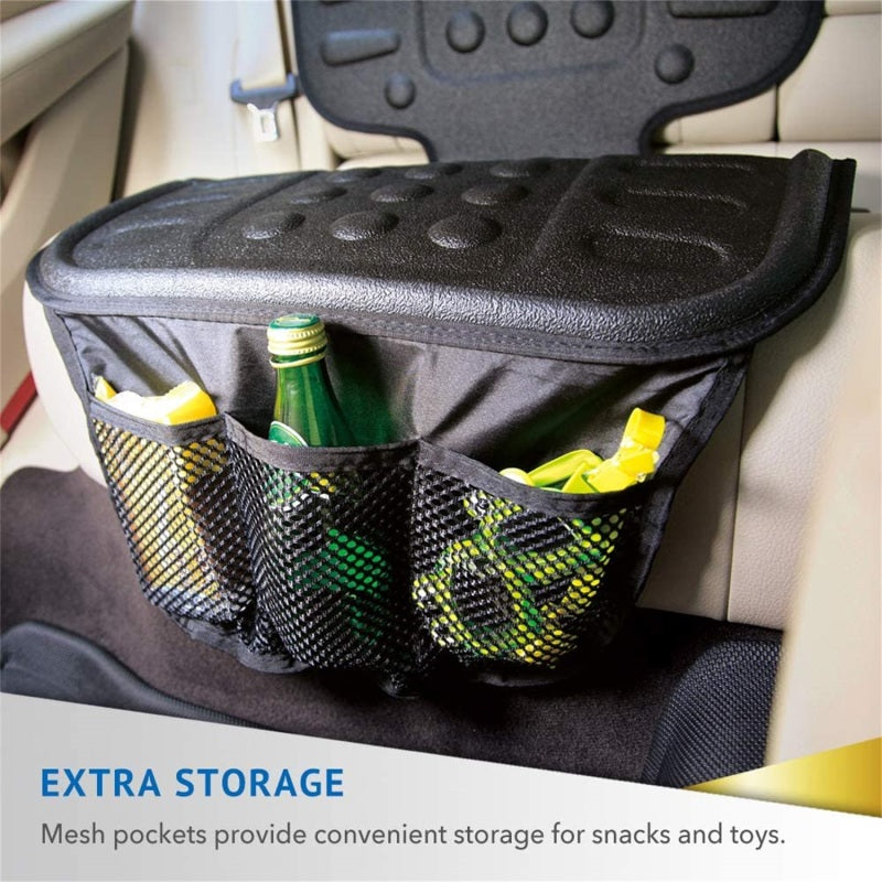 3D MAXpider Universal Child Seat Cover - Black with storage