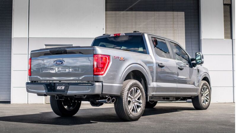 Borla F-150 2021 5.0L 4dr CC SB EC STB Lariat/KR/Platinum/LTD 3/2.25 DSE Cat-Back ATAK CHR Tips Secondary image