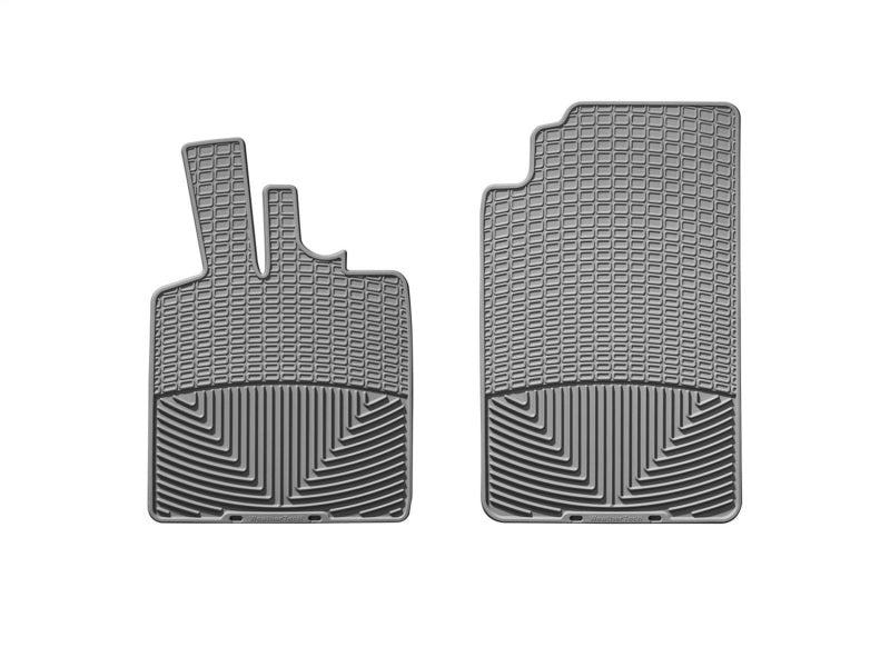 WeatherTech 08-13 Smart ForTwo Front Rubber Mats - Grey Secondary image
