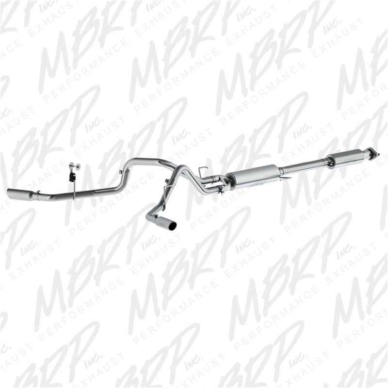 MBRP 2015 Ford F-150 5.0L 3in Cat Back Dual Split Side Exit AL Exhaust System Secondary image