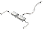 Borla 14-16 Audi A3 Quattro 2.0L Turbo AT/MT RWD 4DR S-Type Cat-Back Exhaust Single Split Rear Exit for performance upgrades