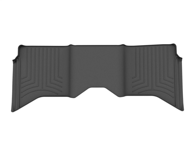 WeatherTech 09+ Dodge Ram 1500 Crew Cab Rear FloorLiner HP - Black for offroad truck accessories Main image