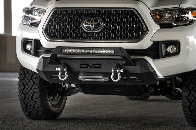 DV8 Offroad 2016+ Toyota Tacoma Center Bumper with winch
