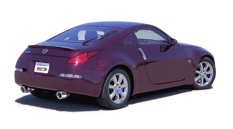 Borla 03-08 350Z True Dual Cat-Back Exhaust 2BOXES Secondary image