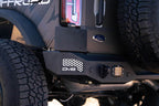 DV8 Offroad 21-22 Ford Bronco MTO Series Rear Bumper with offroad lighting and accessories