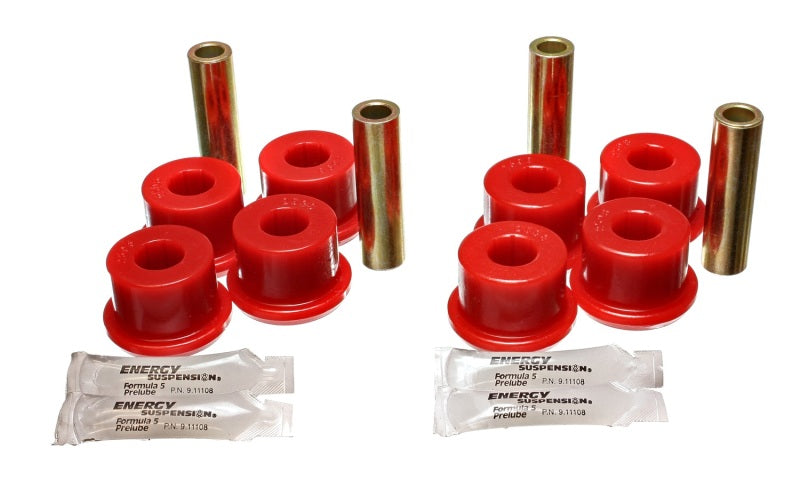 Energy Suspension 04-06 Pontiac GTO Red Rear End Control Arm Bushing Set for offroad performance upgrades.