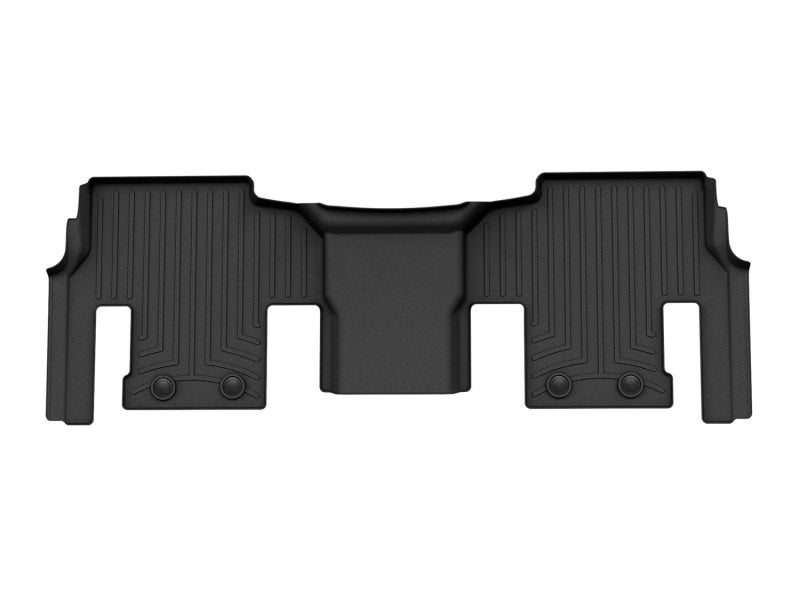 WeatherTech 2022+ Jeep Grand Wagoneer/Wagoneer Rear 2nd Row Rubber Mats - Black (8 Passenger) Main image