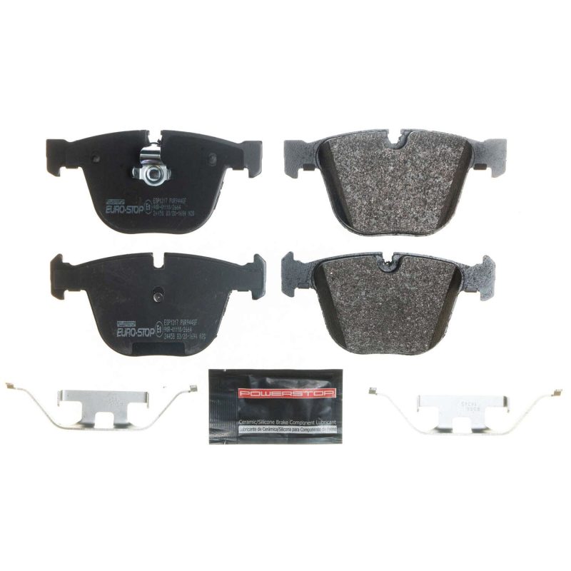 Power Stop 08-19 BMW X6 Euro-Stop ECE-R90 Rear Brake Pads Secondary image