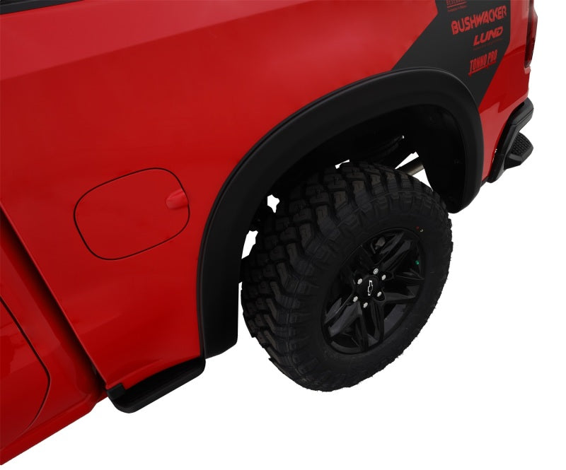Bushwacker 19-21 Chevrolet Silverado 1500 OE-Style 4PC Fender Flares Black Smooth Secondary image