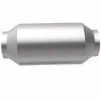 MagnaFlow Conv Univ 2.50inch C/C stainless steel catalytic converter for offroad performance upgrades.
