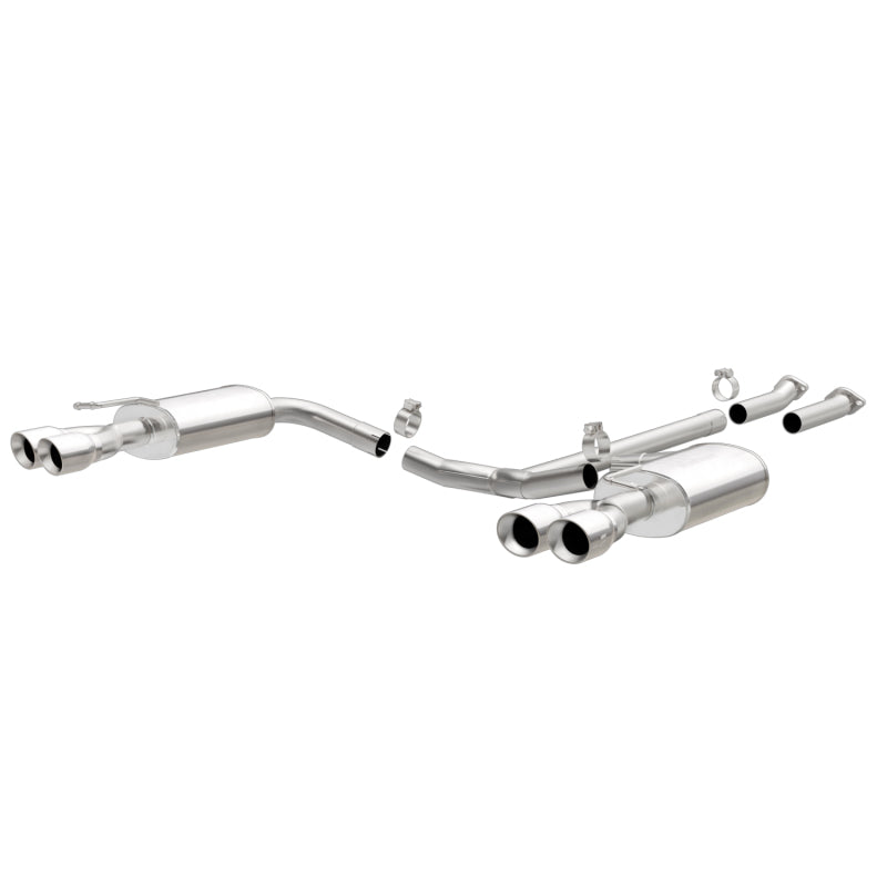 MagnaFlow Cat-Back 11-15 Kia Optima 2.0L/2.4L Sport SS 2.25in Quad Split Rear 4.5in Tips Secondary image