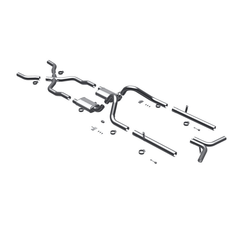 MagnaFlow Sys Cat-Back 55-57 Chevy Bel Air V8 3inch Secondary image