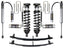 ICON 95.5-04 Toyota Tacoma 0-3in Stage 3 Suspension System components with coilovers and leaf springs for offroad performance.