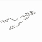 MagnaFlow 2017+ Dodge Charger 409 SS Polished 3in Quad Tips Cat-Back Exhaust components