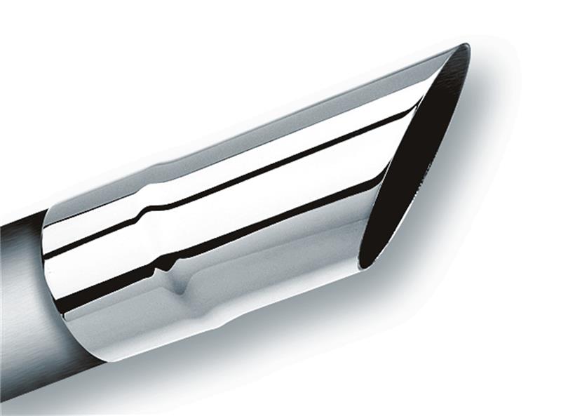 Borla Universal Polished Tip Single Round Angle-Cut (inlet 2 1/2in. Outlet 2 1/2in) Secondary image