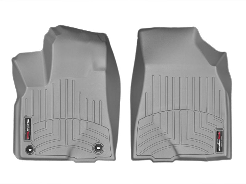 WeatherTech 2014+ Toyota Highlander (Does not fit hybrid) Front FloorLiner - Grey Secondary image