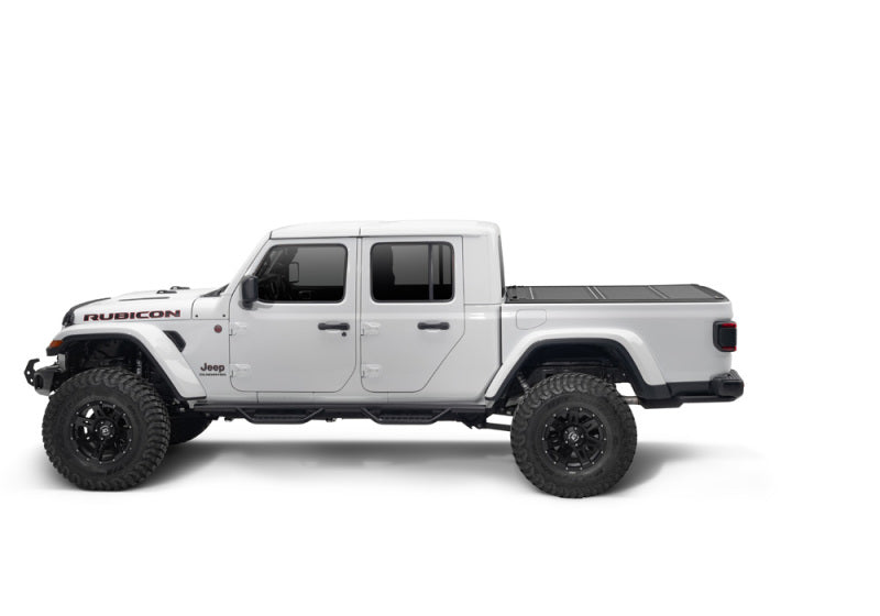BAK 2020 Jeep Gladiator 5ft Bed BAKFlip MX4 on offroad tires
