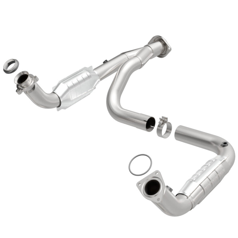 MagnaFlow Direct Fit Catalytic Converter 07-09 Hummer Truck H2 Y-Pipe Assy Secondary image