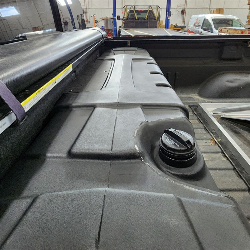 Titan Fuel Tanks Universal 50 Gallon Travel Trekker Fuel System w/Electronic Controller/Pump System in truck bed