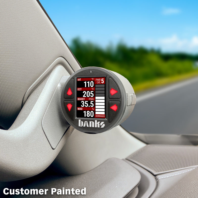 Banks Power 2022+ Chevrolet 1500 / 2024+ Chevrolet 2500/3500 iDash Stealth Pod Mount - Single Gauge Secondary image