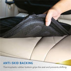3D MAXpider Universal Child Seat Cover - Black anti-skid backing