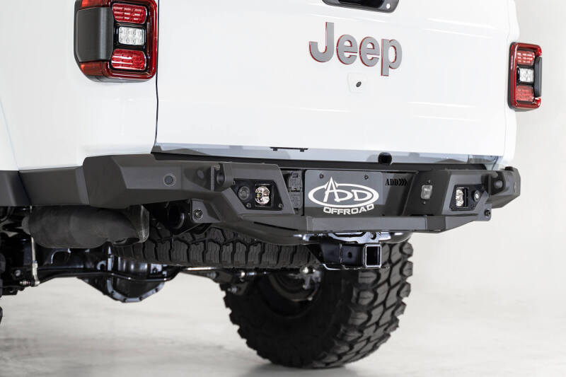 Addictive Desert Designs 2020 Jeep Gladiator JT Stealth Fighter Rear Bumper Secondary image