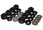 Energy Suspension 07-10 Chevy K2500/3500HD Body Mount Set - Black for performance offroad parts and suspension lift kits.