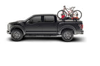 N-Fab Nerf Step 15-17 Ford F-150 SuperCrew - Tex. Black - Cab Length - 3in. on truck with bikes