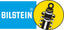 Bilstein logo and shock absorber illustration for offroad performance upgrades.