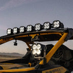 Baja Designs 2024+ Can-Am Maverick R 7XL Linkable Roof Mount Kit with offroad lighting