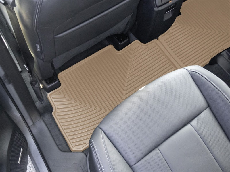 WeatherTech 19-26 Subaru Ascent 2nd Row Rear All-Weather Floor Mats - Tan Secondary image