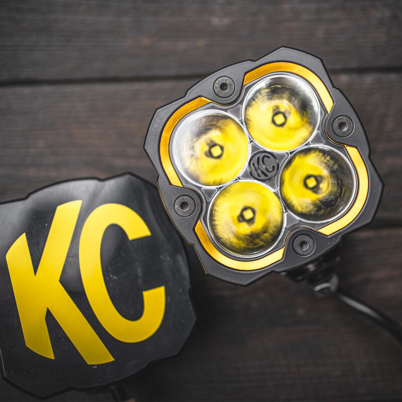 KC HiLiTES FLEX ERA 4 Color Bezel Ring Gold (ea) Secondary image