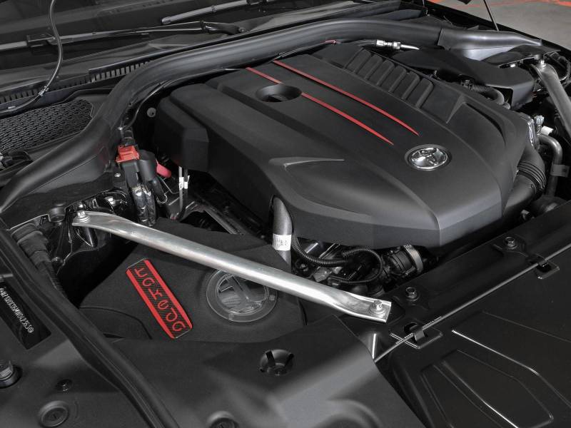 aFe Takeda Momentum Pro Dry S Cold Air Intake System 20-21 Toyota Supra L6-3.0L (T) B58 Secondary image