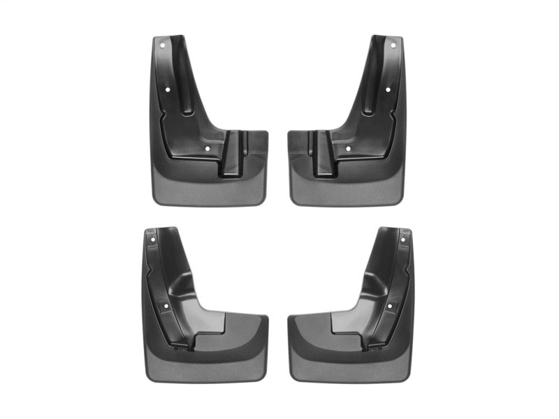 WeatherTech 14-18 Subaru Forester No Drill Mudflaps - Black Secondary image