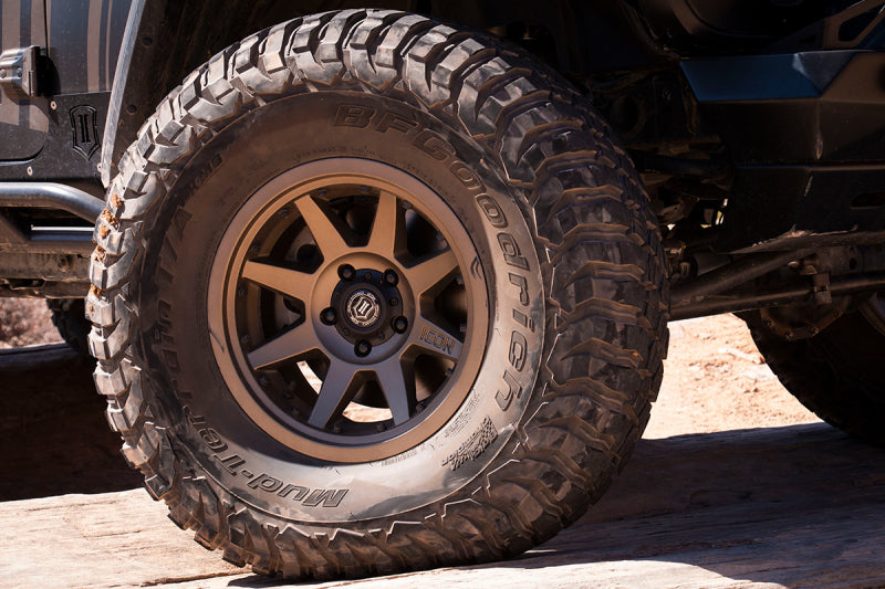ICON Rebound Pro 17x8.5 6x5.5 25mm Offset 5.75in BS 95.1mm Bore Bronze Wheel Secondary image
