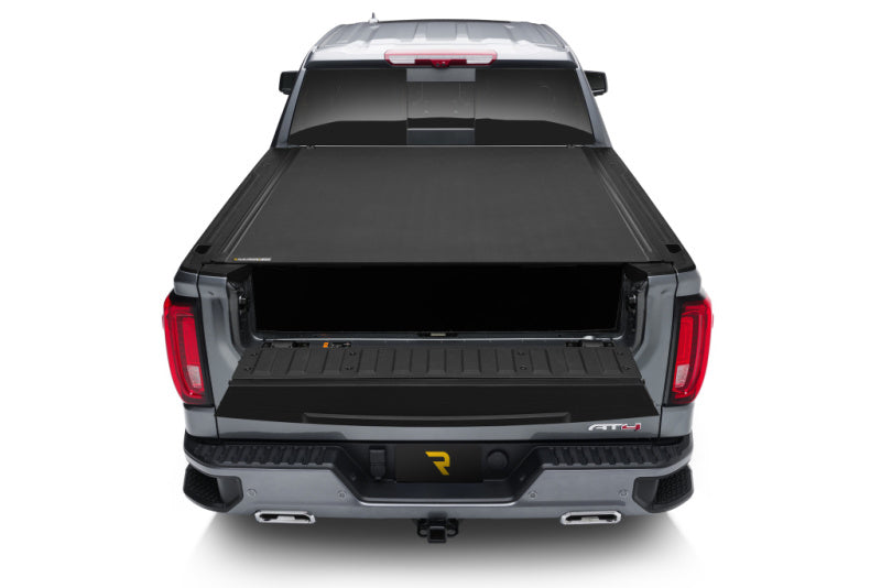 BAK 19-21 Chevy Silverado/GM Sierra Revolver X4s 5.10ft Bed Cover (New Body Style) installed on truck bed
