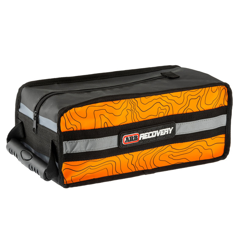 ARB Micro Recovery Bag Orange/Black Topographic Styling PVC Material Secondary image