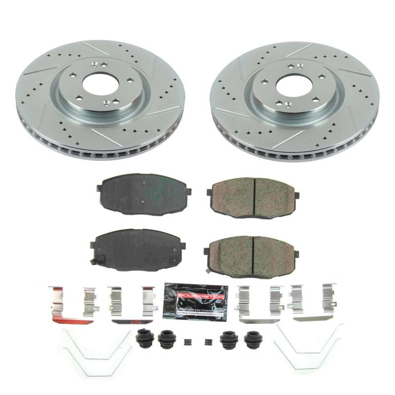 Power Stop 19-21 Hyundai Nexo Front Z23 Evolution Brake Kit Secondary image