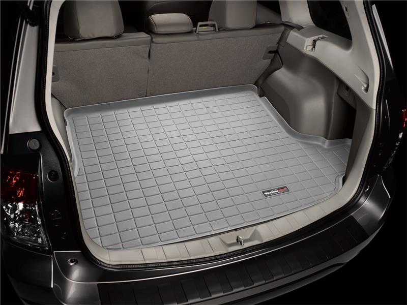WeatherTech 08-14 Chevrolet Traverse Cargo Liners - Grey Secondary image