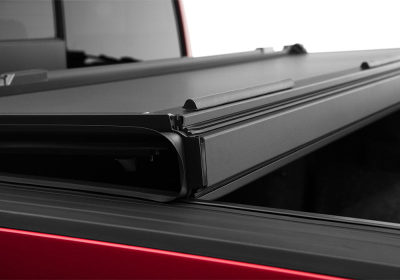 BAK 19-20 Chevy Silverado 1500 6ft 6in Bed BAKFlip MX4 Matte Finish close-up view