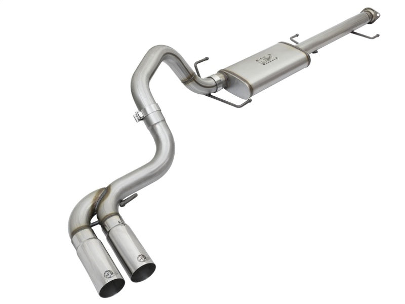 aFe Rebel Series 3in Stainless Steel Cat-Back Exhaust System w/Polished Tips 07-14 Toyota FJ Cruiser Secondary image