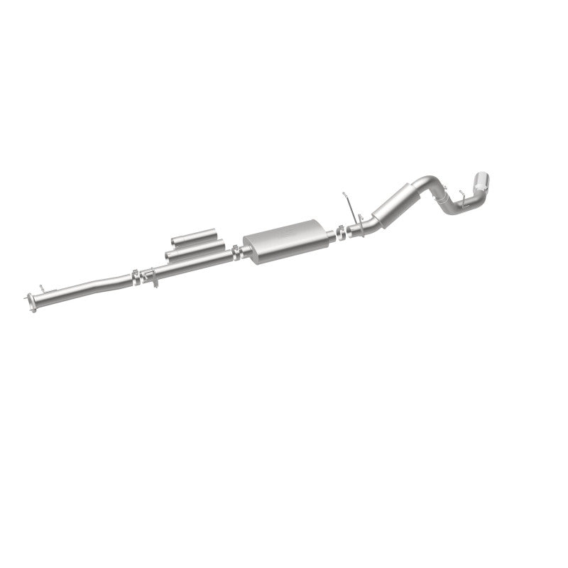 MagnaFlow Stainless Cat-Back Exhaust 2015 Chevy Silverado 2500HD 6.0L P/S Rear Exit 5in - Premium offroad performance upgrade