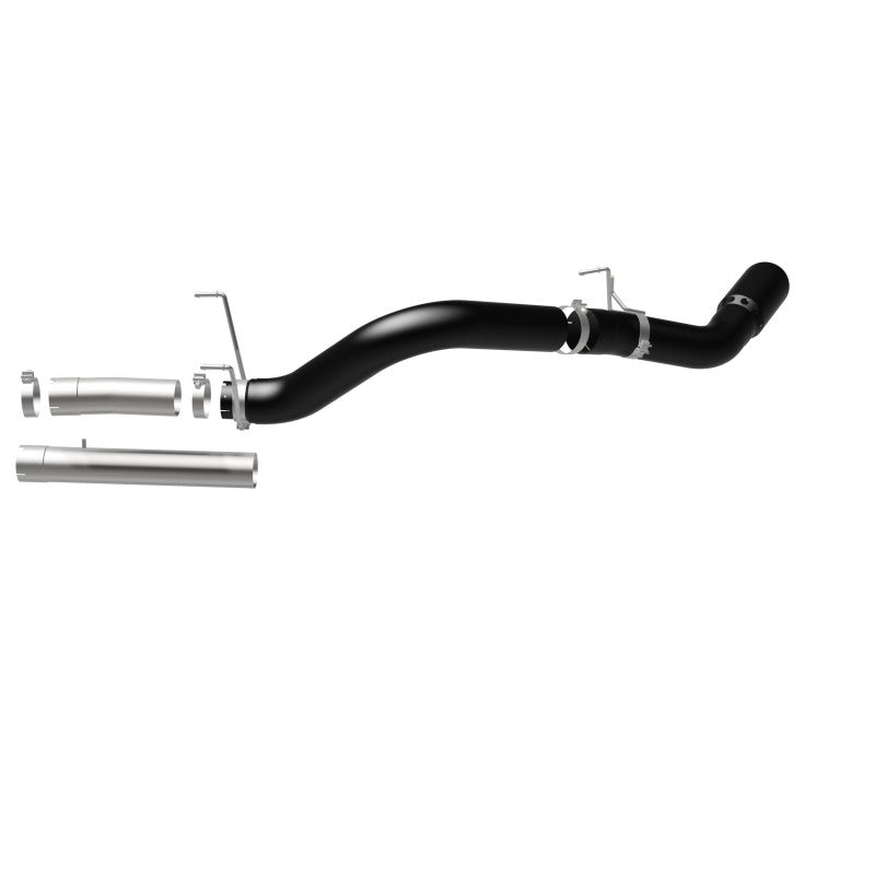 MagnaFlow 07-10 Dodge 2500/3500 409 SS DPF Back 5in Single Exit Exhaust- Black for offroad performance upgrades