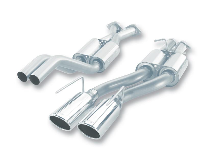 Borla 06-09 Jeep Grand Cherokee SRT8 S-Type Catback Exhaust system with chrome tips